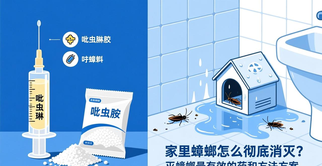 灭蟑螂方案_蟑螂灭蟑螂方法_蟑螂灭蟑螂